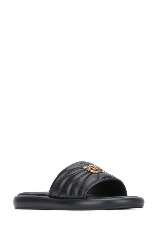 26SS 핑코 뮬/슬리퍼 SD0525P003 Z99 BLACK - PINKO