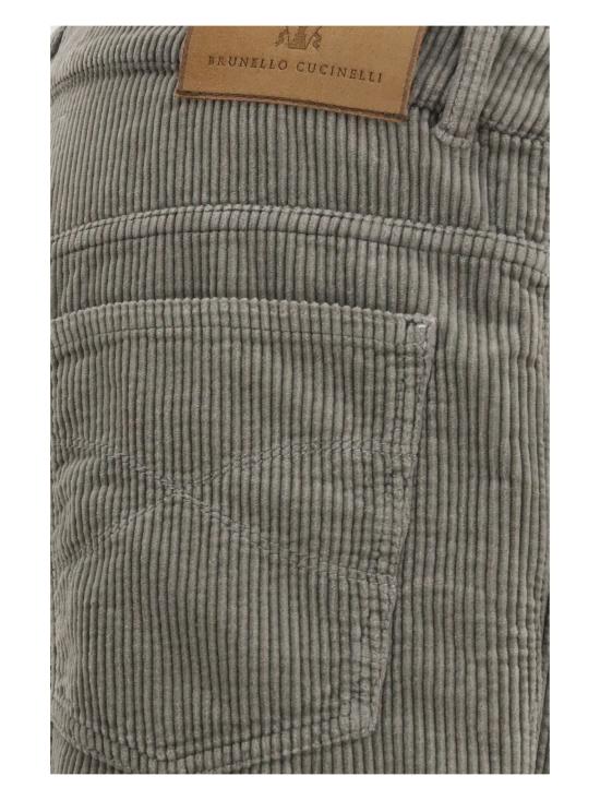 26FW 브루넬로 쿠치넬리 스트레이트 팬츠 M280NF1012 CMX48 GRAY - BRUNELLO CUCINELLI