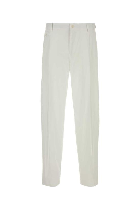 26SS 돌체앤가바나 스트레이트 팬츠 GP1B9TFU60K W0800 WHITE