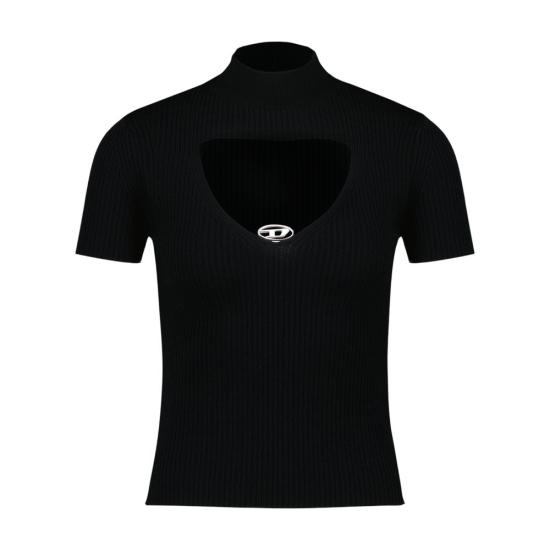 26SS 디젤 탑 CONFIG SEL025018 BLACK - DIESEL