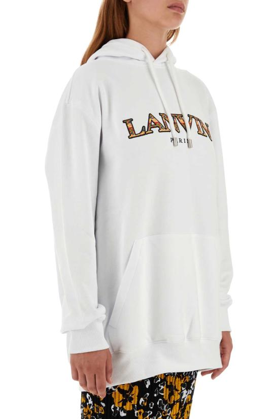  랑방 탑 RWHO0019J209A23 01 WHITE - LANVIN
