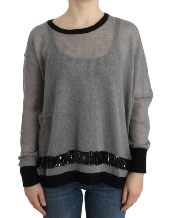  커스텀네셔널 스웨터 SIG12049 GRAY