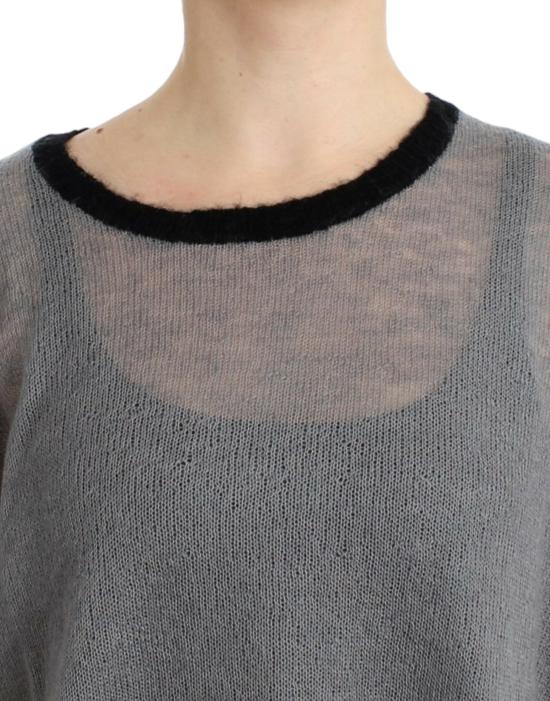  커스텀네셔널 스웨터 SIG12049 GRAY - COSTUME NATIONAL