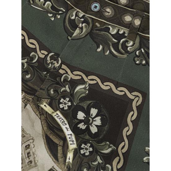  돌체앤가바나 스트레이트 팬츠 DO 5675674 GREEN - DOLCE & GABBANA