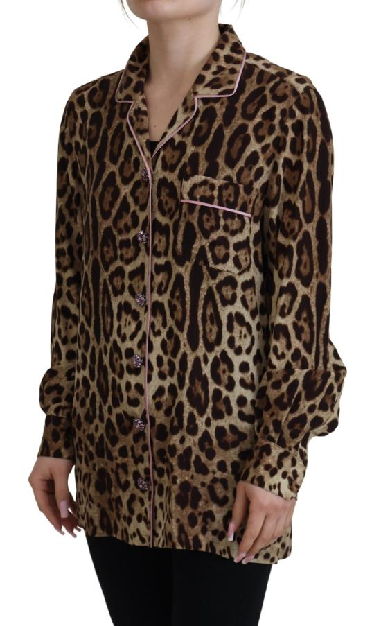  돌체앤가바나 블라우스 TSH83247 BROWN - DOLCE & GABBANA