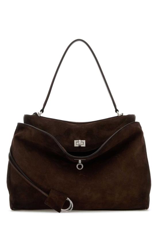  발렌시아가 로데오 미디움 핸드백 7897722AB4G 2308 BROWN