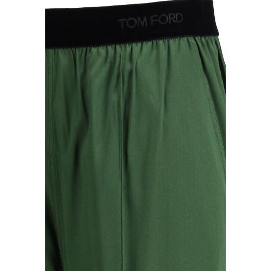 26SS 톰포드 스트레이트 팬츠 TOPAW683FAX881GCABB GREEN - TOMFORD