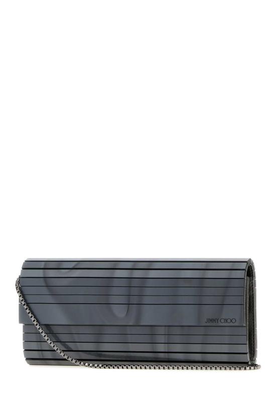 26FW 지미추 클러치/파우치 SWEETIEUUP GREMOT GRAY - JIMMY CHOO