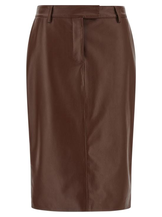 25FW 쥬세페 디 모라비토 스커트 GI320476BM BROWN
