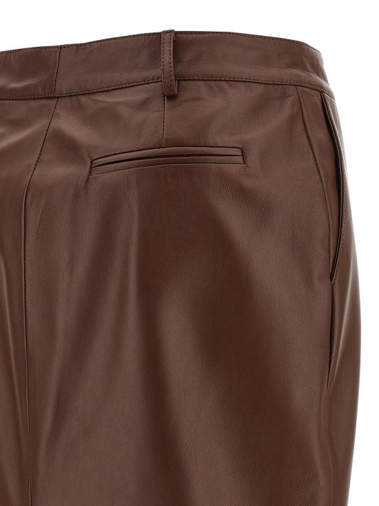 25FW 쥬세페 디 모라비토 스커트 GI320476BM BROWN - GIUSEPPE DI MORABITO