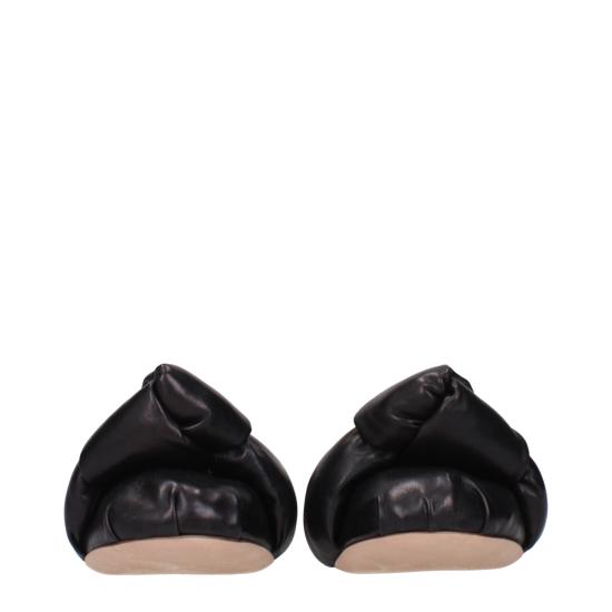  미우미우 플랫 슈즈 MI15185728340233BT BLACK - MIU MIU