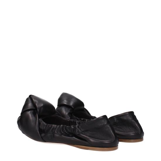  미우미우 플랫 슈즈 MI15185728340233BT BLACK - MIU MIU