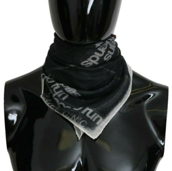  커스텀네셔널 머플러/스카프 MS1656 BLACK - COSTUME NATIONAL