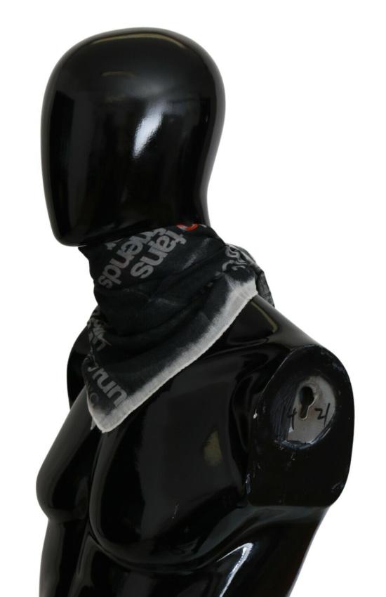  커스텀네셔널 머플러/스카프 MS1656 BLACK - COSTUME NATIONAL