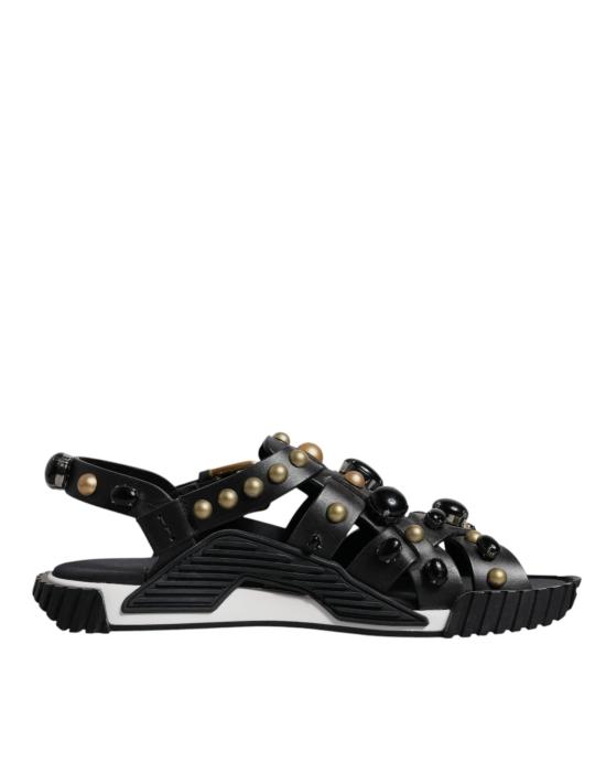  돌체앤가바나 샌들 MV6803 2 BLACK - DOLCE & GABBANA