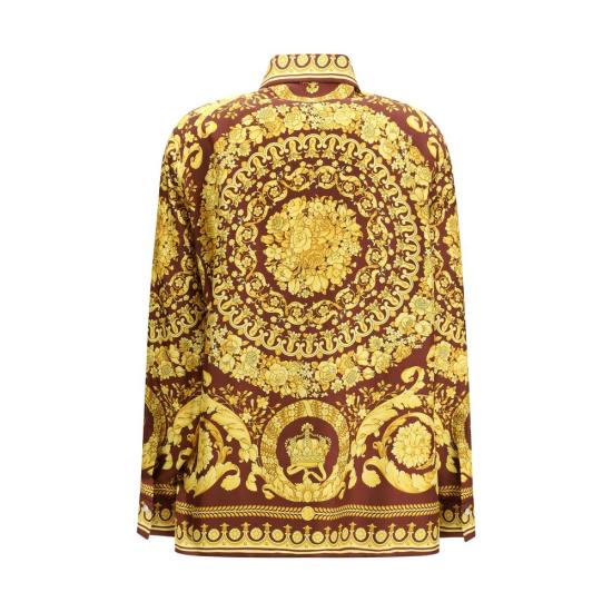 26SS 베르사체 셔츠 VE10013601A042365R770BB BORDEAUX - VERSACE