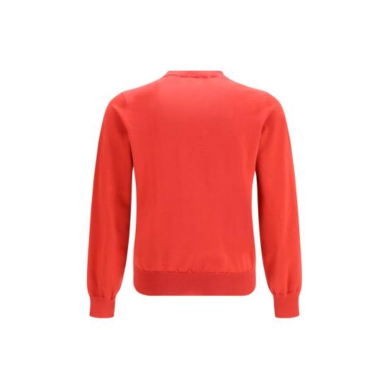  브루넬로 쿠치넬리 긴팔 티셔츠 BRM2900100CPP07BB RED - BRUNELLO CUCINELLI