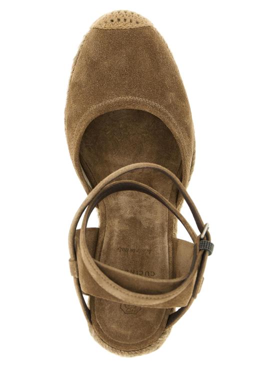 26SS 브루넬로 쿠치넬리 샌들 BR337865BM BROWN - BRUNELLO CUCINELLI