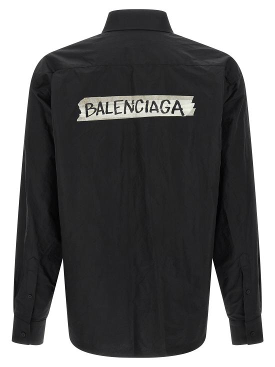 26SS 발렌시아가 셔츠 BA326847BM BLACK - BALENCIAGA