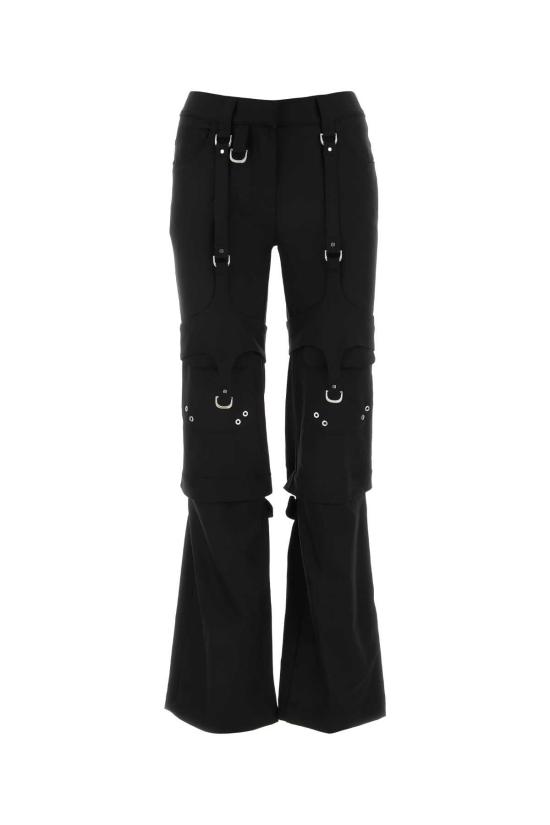  오프화이트 스트레이트 팬츠 OWCF020F23FAB001 1000 BLACK