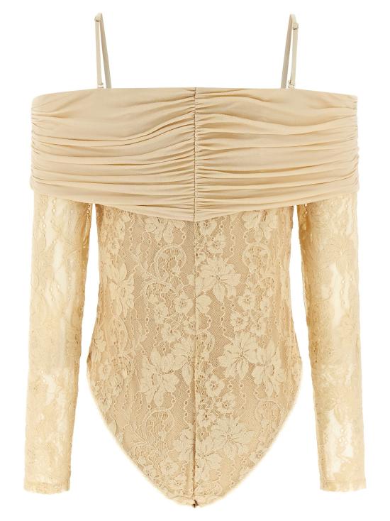 26SS 짐머만 바디수트 티셔츠 ZI329758BM BEIGE - ZIMMERMANN