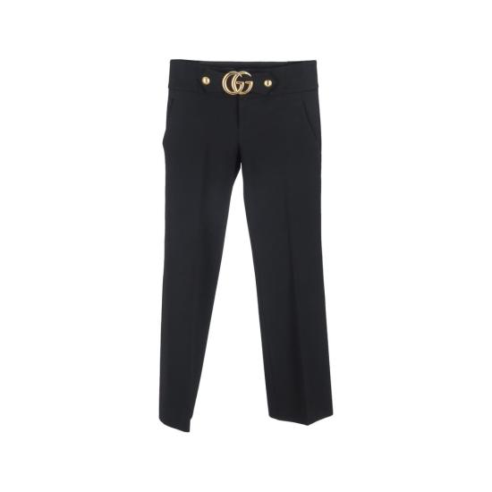  구찌 스트레이트 팬츠 GU2073PA BLACK
