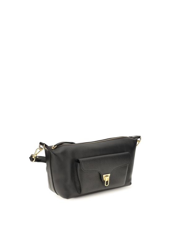 26FW 코치넬리 숄더백 E1TFK150101 001 BLACK - COCCINELLE