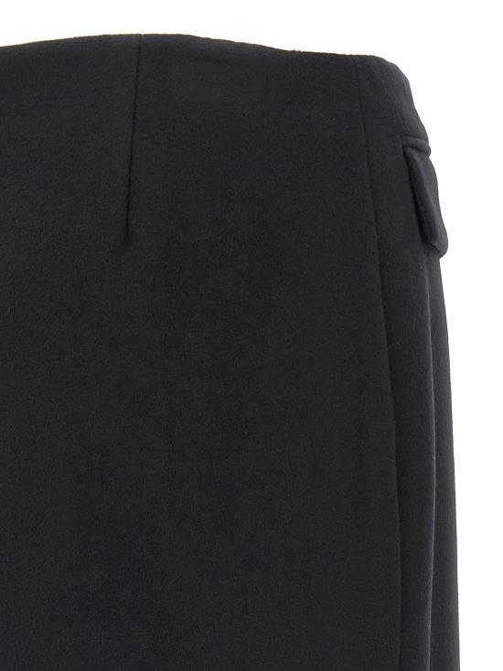 25FW 살바토레 페라가모 스커트 FE321467BM BLACK - SALVATORE FERRAGAMO