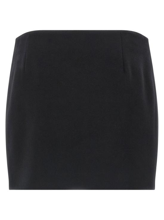 25FW 살바토레 페라가모 스커트 FE321467BM BLACK - SALVATORE FERRAGAMO