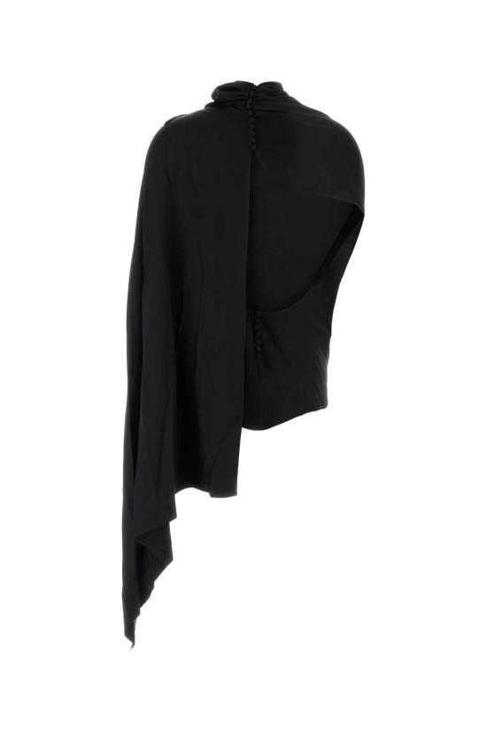 25FW 마그다뷰트림 블라우스 274925 BLACK - MAGDA BUTRYM