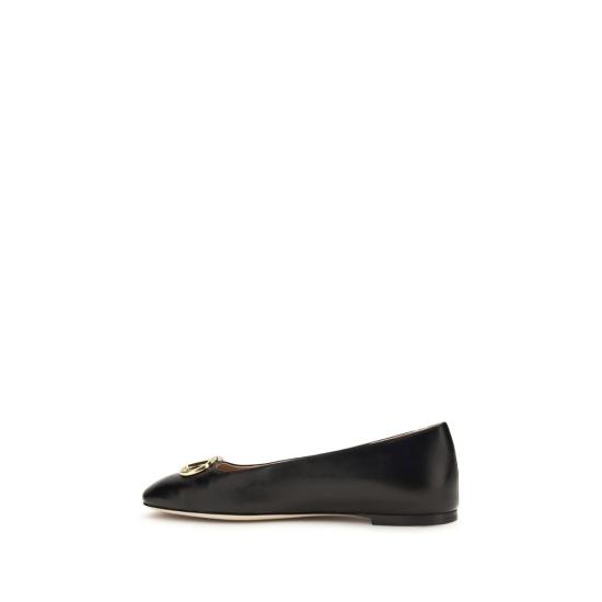 26FW 발렌티노 가라바니 플랫 슈즈 VA9W2S0PI8RRE0NOBB BLACK - VALENTINO GARAVANI