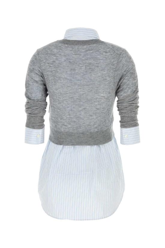 26FW 알렉산더 왕 블라우스 1KC3261082 030 GRAY - ALEXANDER WANG