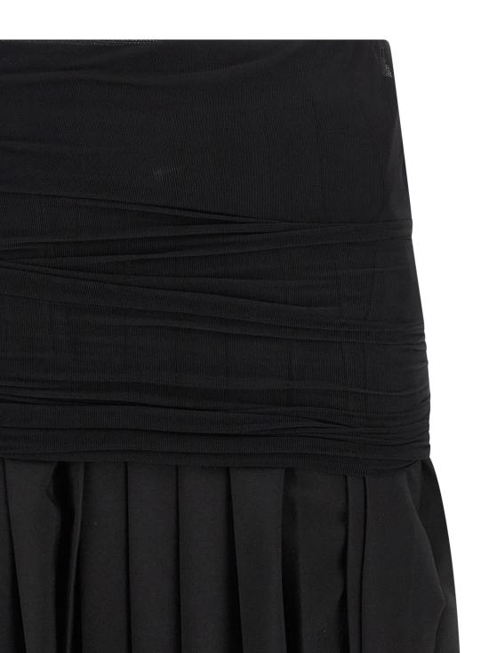 25FW MM6 메종마르지엘라 스커트 MM323034BM BLACK - MM6 MAISON MARGIELA