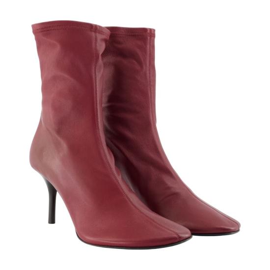 25FW 아크네 스튜디오 부츠 CONFIG ACNS24305 BURGUNDY - ACNE STUDIOS