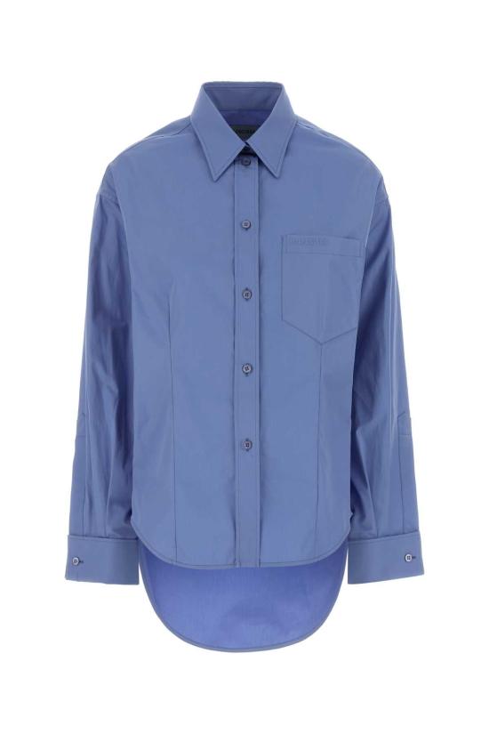 26SS 발렌시아가 셔츠 872318TUM20 4200 BLUE