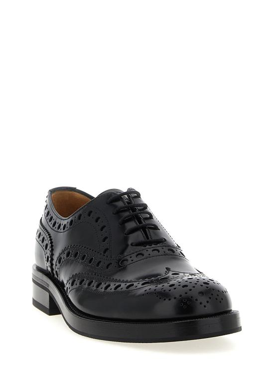 25FW 처치스 플랫 슈즈 CH315598BM BLACK - CHURCHS