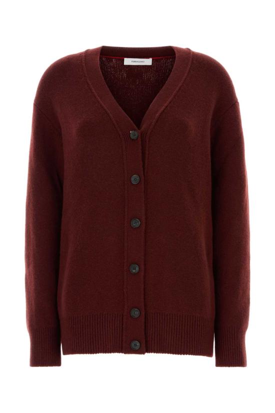  살바토레 페라가모 니트웨어 112907777596 BORDEAUX BURGUNDY