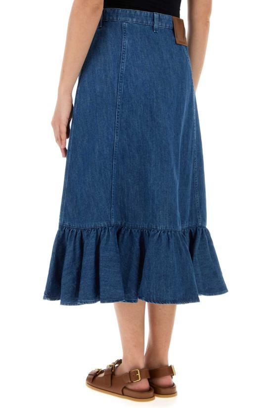  발렌티노 가라바니 스커트 6B3DD18L94C 558 BLUE - VALENTINO GARAVANI