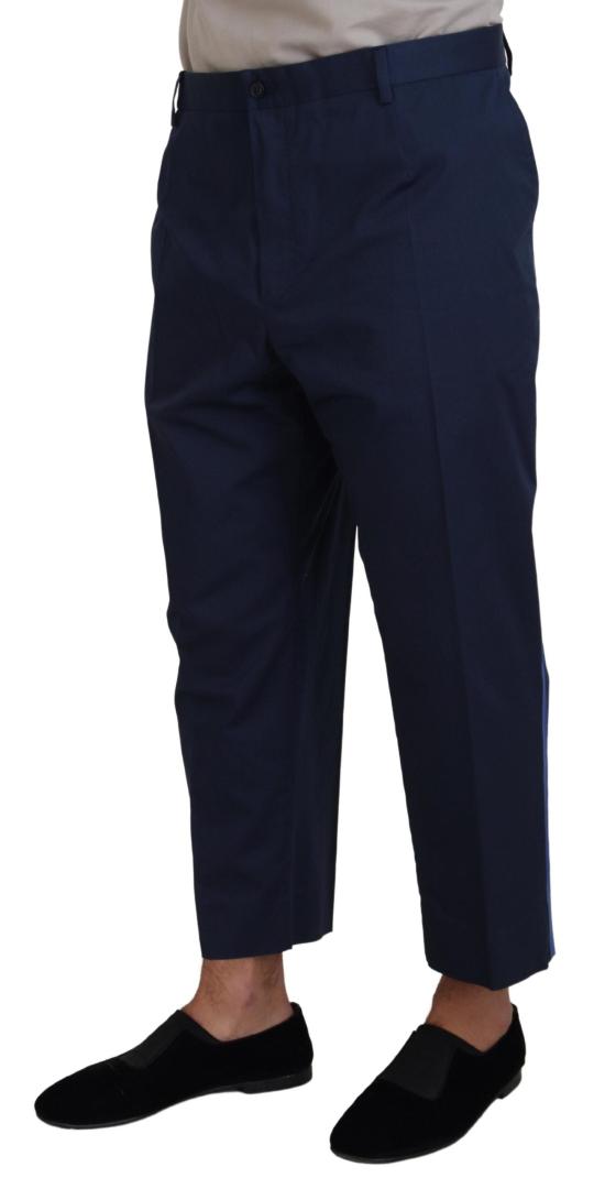  돌체앤가바나 스트레이트 팬츠 PAN74304 NAVY - DOLCE & GABBANA