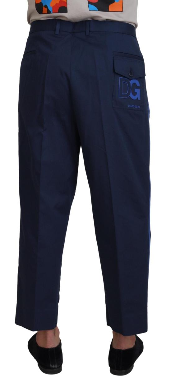  돌체앤가바나 스트레이트 팬츠 PAN74304 NAVY - DOLCE & GABBANA