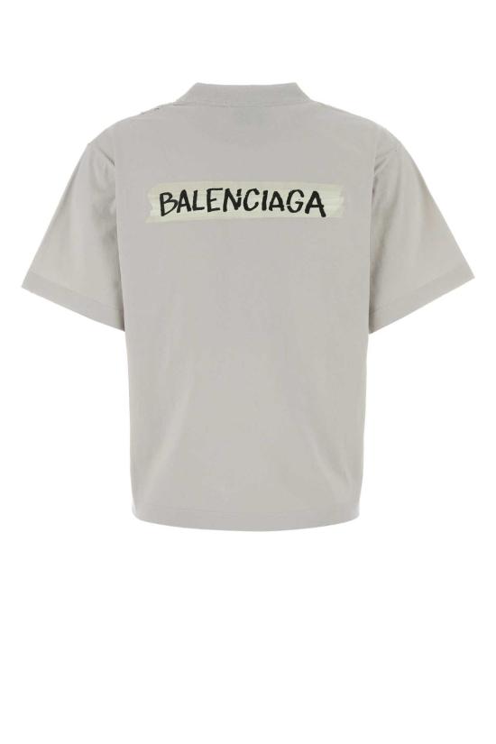 26SS 발렌시아가 마스킹 테이프 티셔츠 850990TTVL6 9012 WHITE - BALENCIAGA