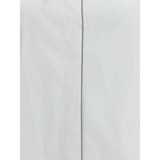26FW 브루넬로 쿠치넬리 셔츠 BRM0091MA626C159BB WHITE - BRUNELLO CUCINELLI