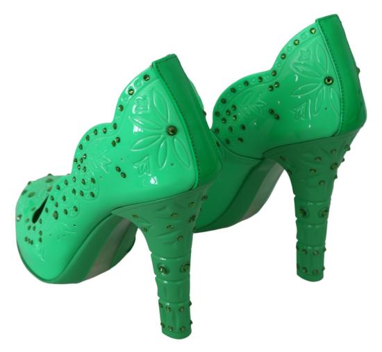  돌체앤가바나 힐/펌프스 LA7276 GREEN - DOLCE & GABBANA