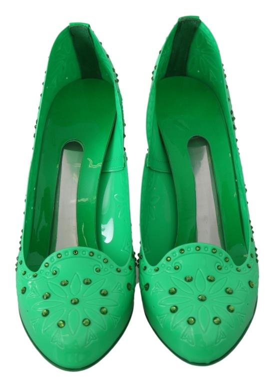  돌체앤가바나 힐/펌프스 LA7276 GREEN - DOLCE & GABBANA