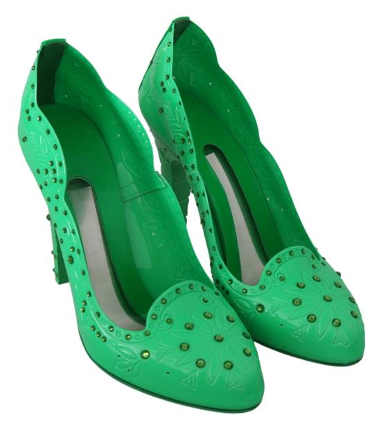  돌체앤가바나 힐/펌프스 LA7276 GREEN - DOLCE & GABBANA
