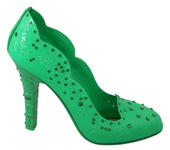  돌체앤가바나 힐/펌프스 LA7276 GREEN - DOLCE & GABBANA