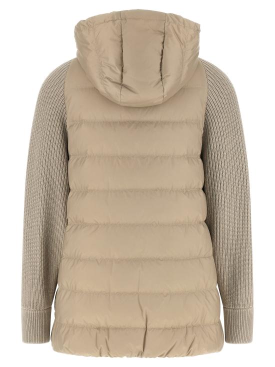 26FW 브루넬로 쿠치넬리 패딩 BR336433BM BEIGE - BRUNELLO CUCINELLI
