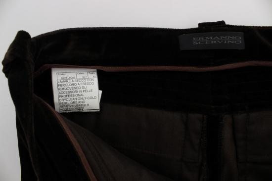 에르마노 설비노 스트레이트 팬츠 SIG30404 BROWN - ERMANNO SCERVINO