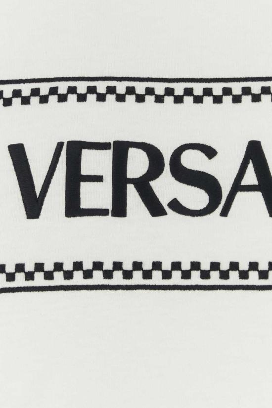  베르사체 탑 10116941A08584 1W000 WHITE - VERSACE