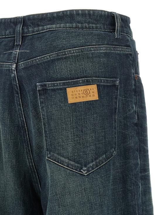 26SS MM6 메종마르지엘라 데님 팬츠 MM332286BM BLUE - MM6 MAISON MARGIELA
